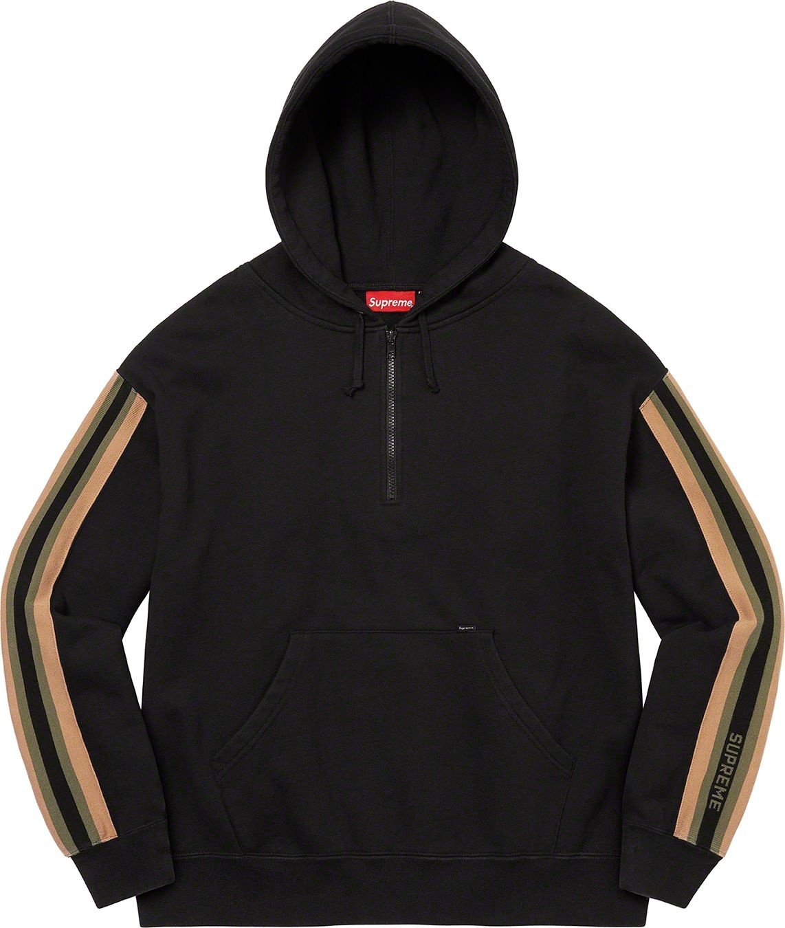 Half Zip Hooded Sweatshirt view 3